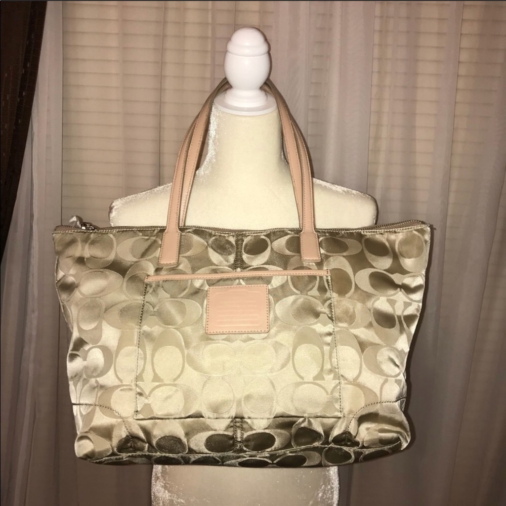 Coach Legacy Weekender Tote in Gold!